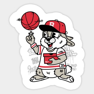 Bunny Ball Sticker